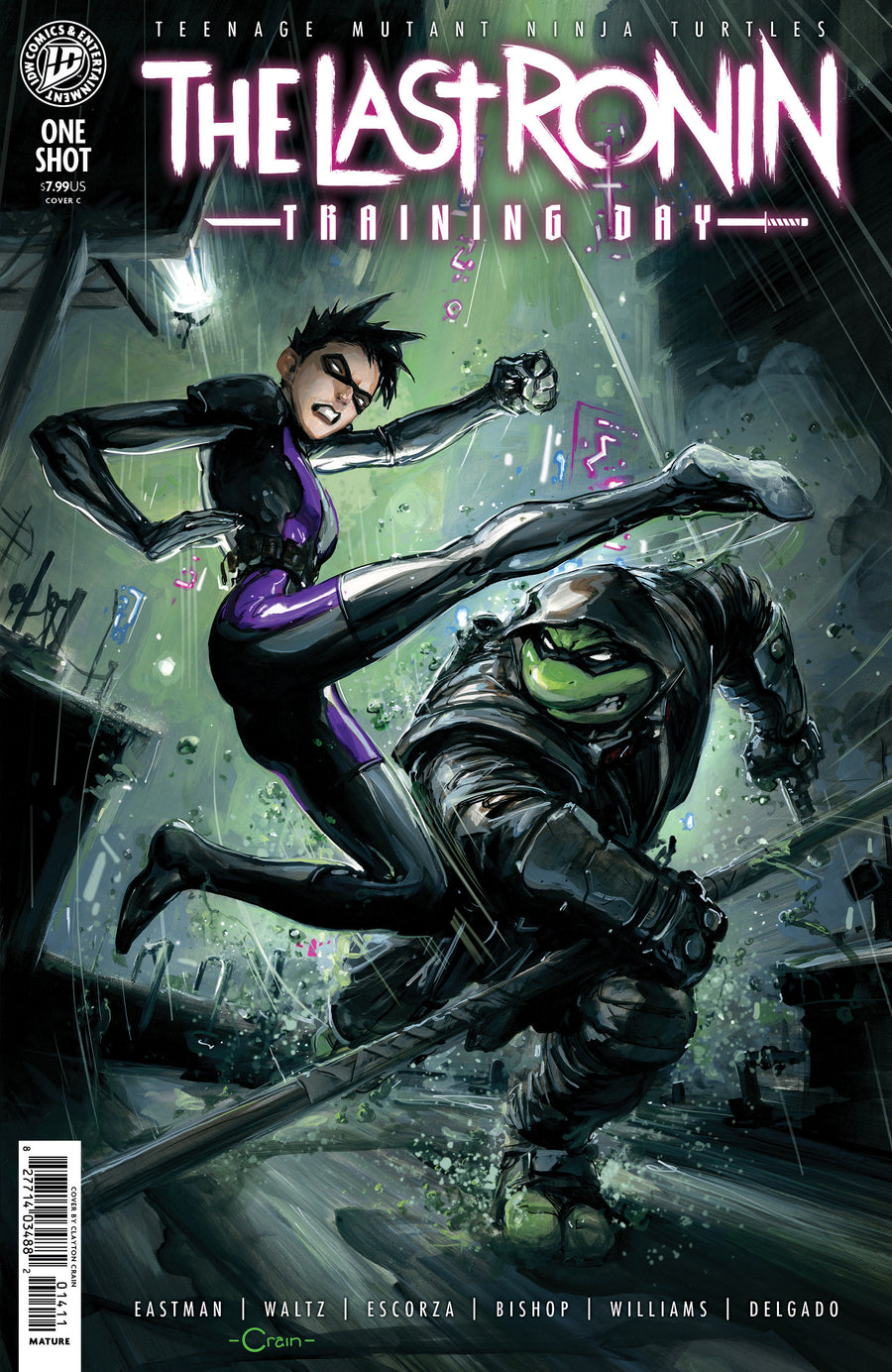Teenage Mutant Ninja Turtles: The Last Ronin--Training Day Variant C (Crain) - Cover