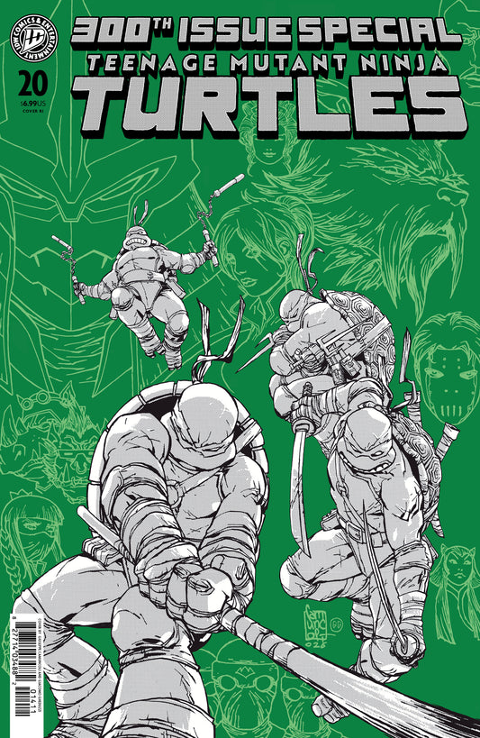 Teenage Mutant Ninja Turtles #20: 300th Issue Special Camuncoli Variant - Cover