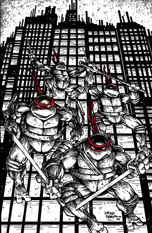 Teenage Mutant Ninja Turtles #20: 300th Issue Special Eastman & Laird Full Art Signed CGC Variant - Cover