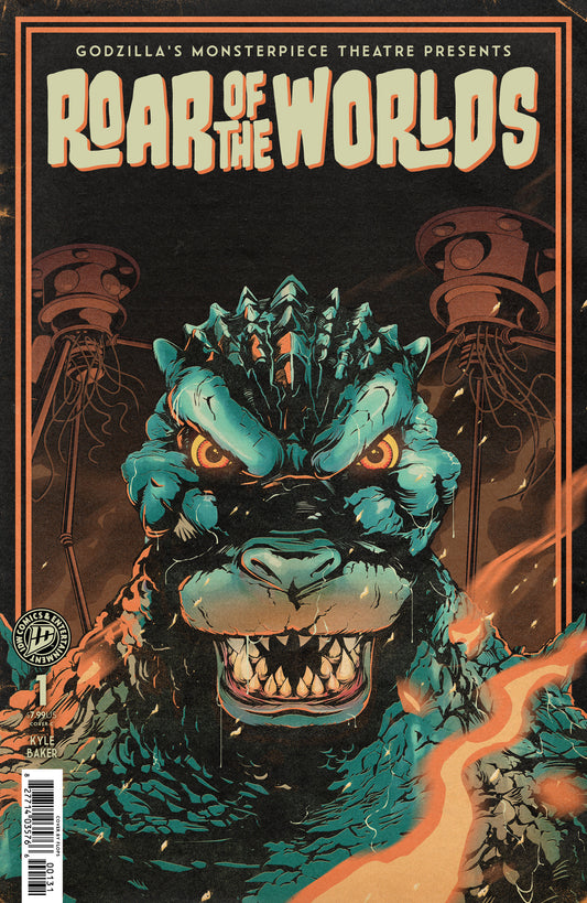 Godzilla's Monsterpiece Theatre Presents: Roar of the Worlds Variant C (Flops!) - Cover