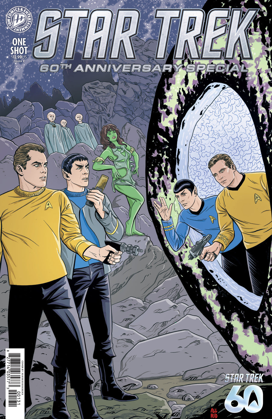 Star Trek: 60th Anniversary Special Variant C Foil (Allred) - Cover