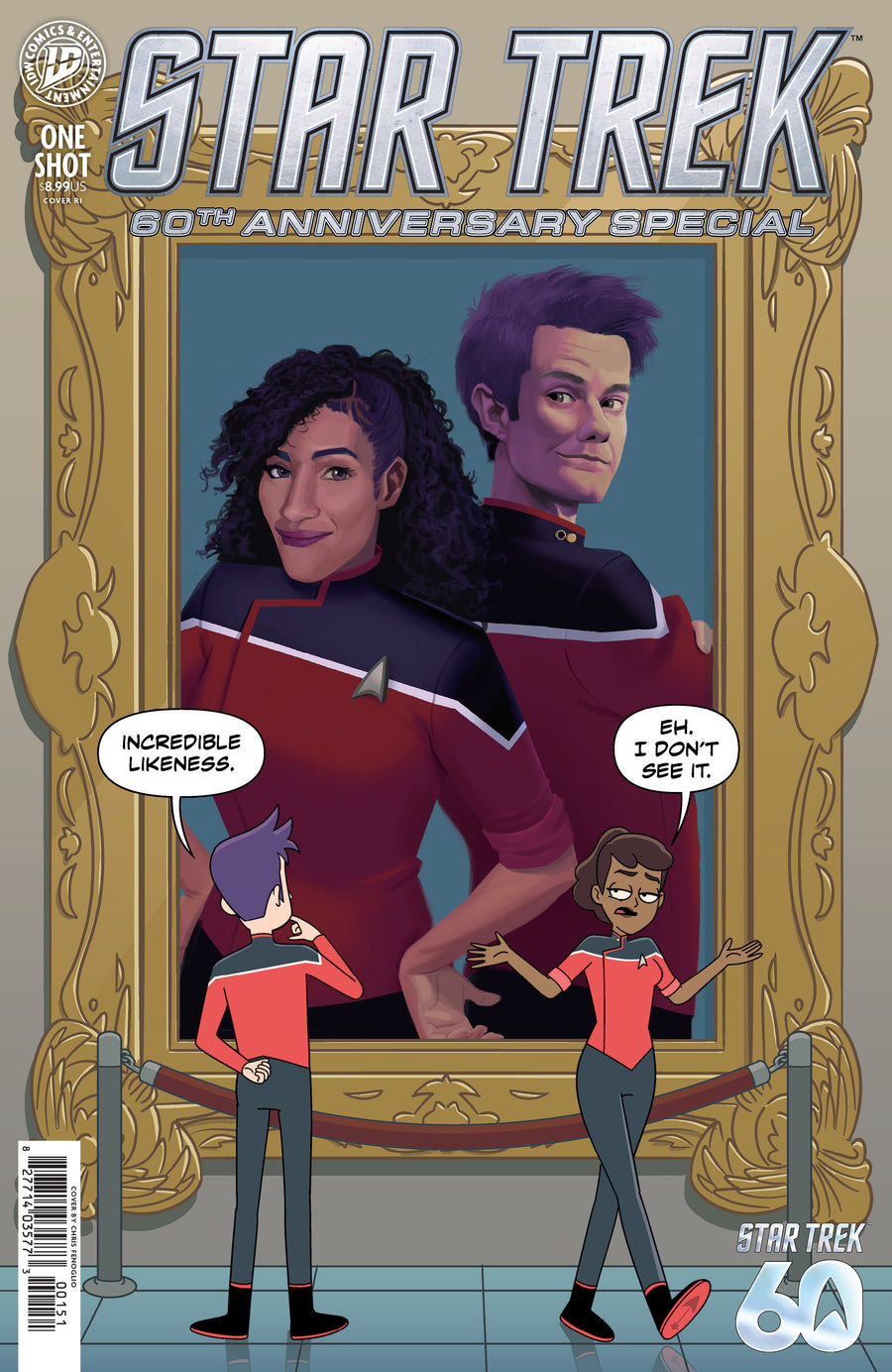 Star Trek: 60th Anniversary Special Variant RI (15) (Fenoglio) - Cover