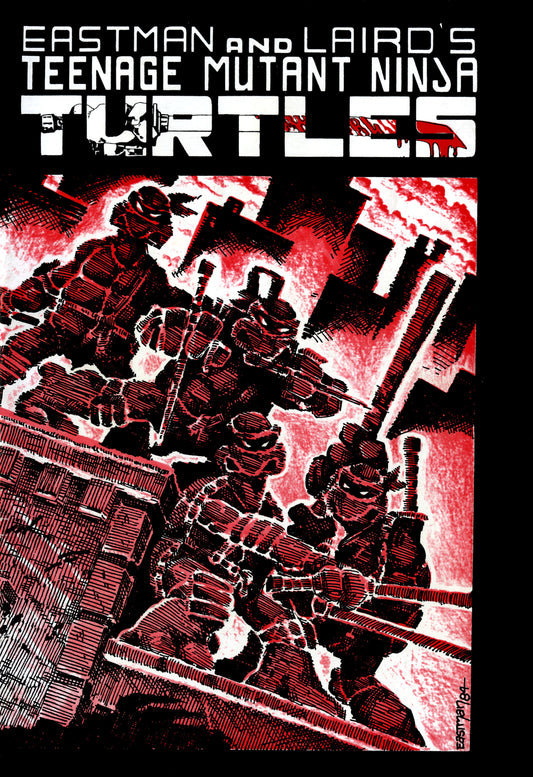 Teenage Mutant Ninja Turtles: Mirage Facsimile #1 Variant B Foil (Eastman & Laird) - Cover