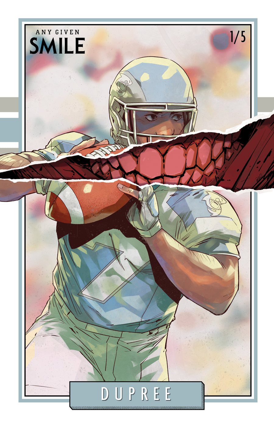 Smile: Any Given Smile #1 Variant C (Collar Trading Card Variant) — Cover