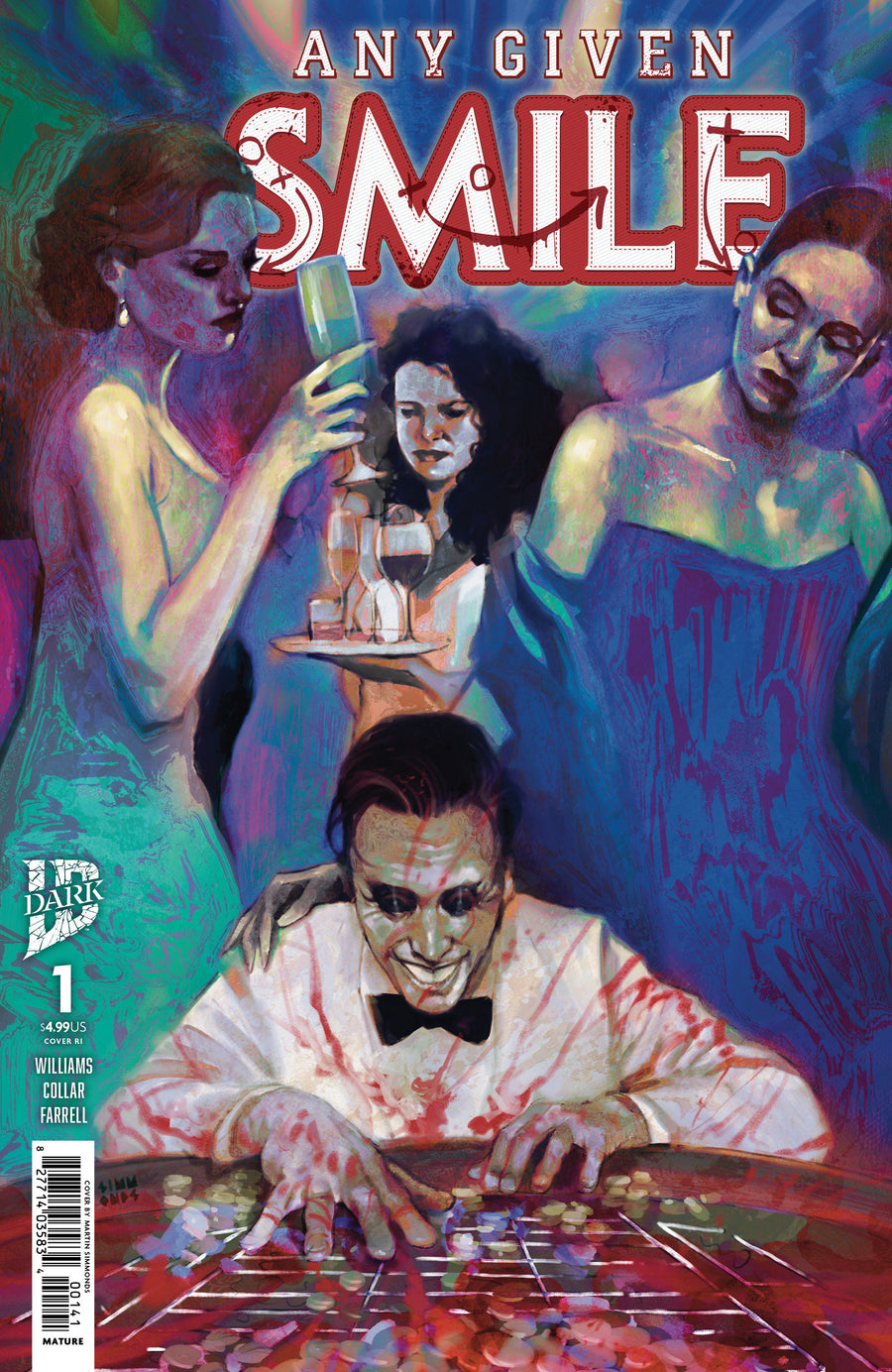 Smile: Any Given Smile #1 Variant RI (15) (Simmonds) — Cover