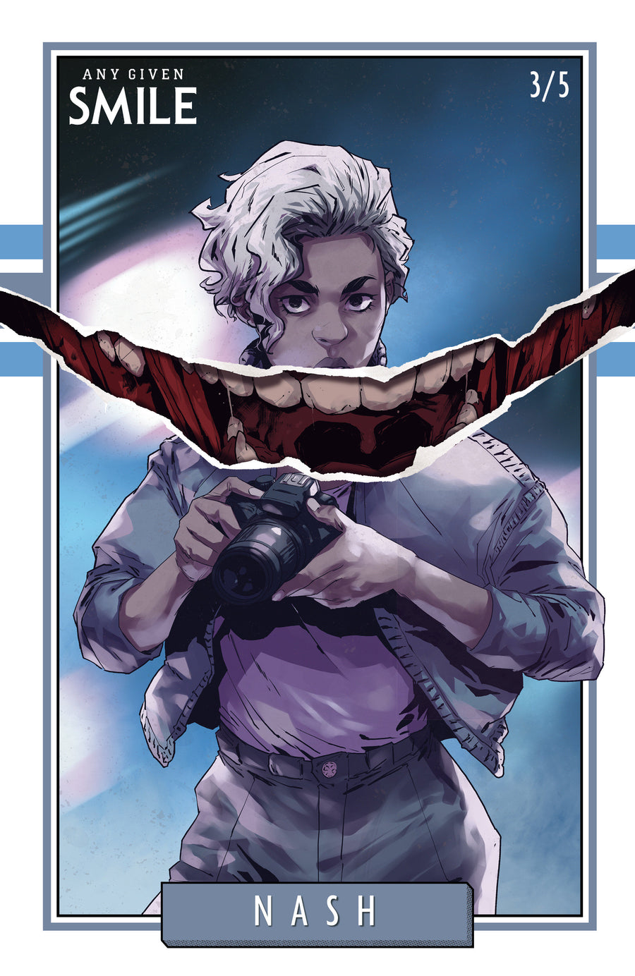 Smile: Any Given Smile #3 Variant C (Collar Trading Card Variant) — Cover