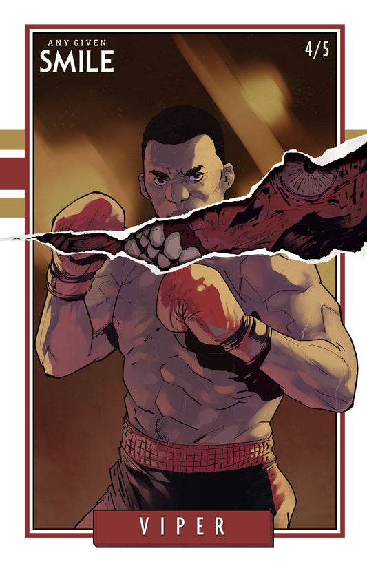 Smile: Any Given Smile #4 Variant C (Collar Trading Card Variant) — Cover