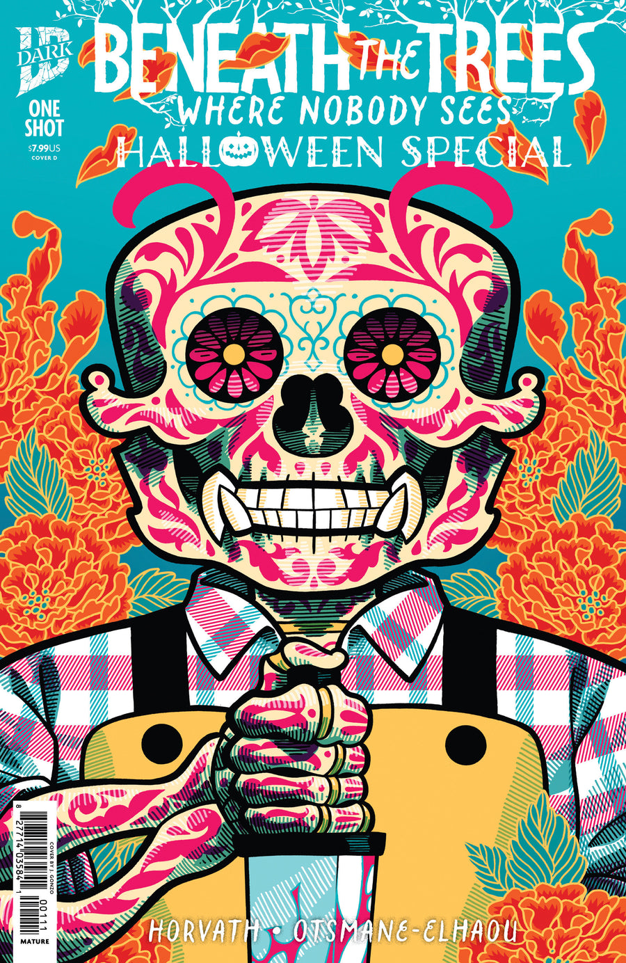 Beneath the Trees Where Nobody Sees Halloween Special Variant D (J. Gonzo) — Cover