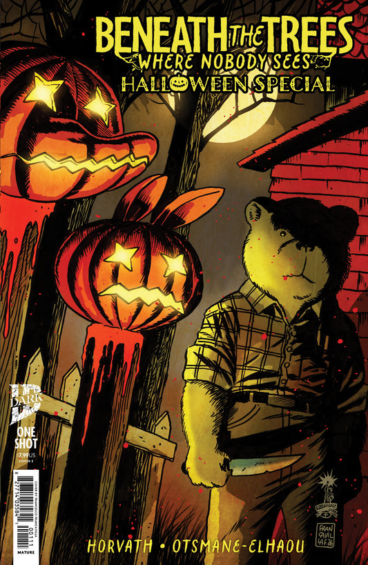 Beneath the Trees Where Nobody Sees Halloween Special Variant E (Francavilla Idw Goes Dark Variant) — Cover