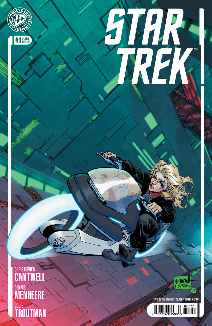 Star Trek (2026) #1 Variant RI (15) (Grummett) — Cover