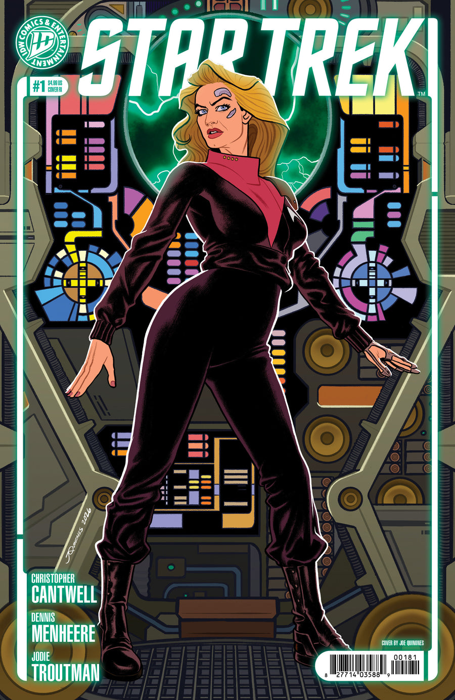 Star Trek (2026) #1 Variant RI (50) (Quinones) — Cover