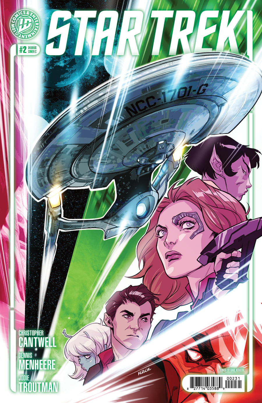 Star Trek (2026) #2 Variant C (Kerschl) — Cover