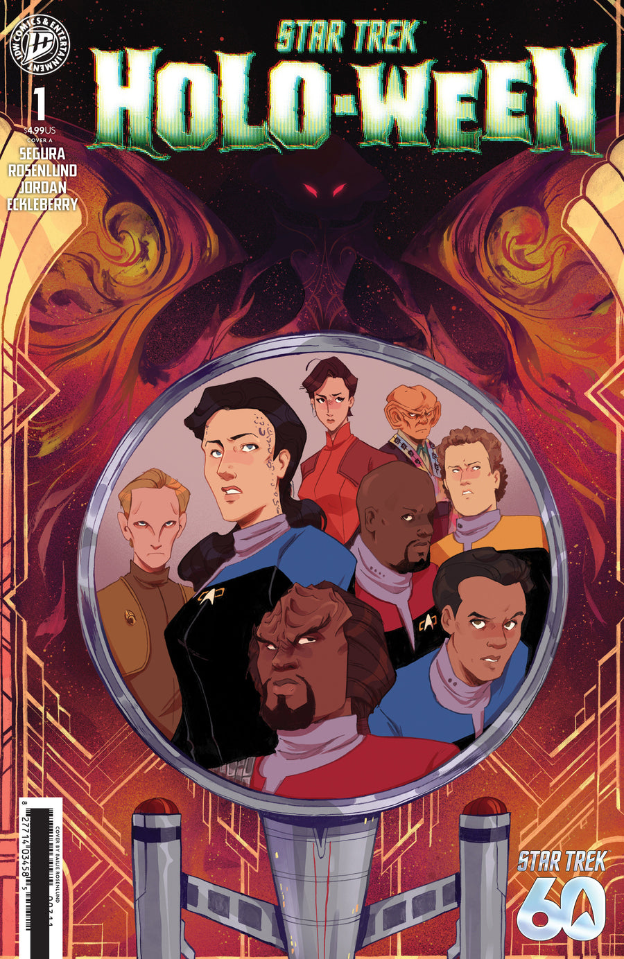Star Trek: Holo-Ween Ii #1 Cover A (Rosenlund) — Cover