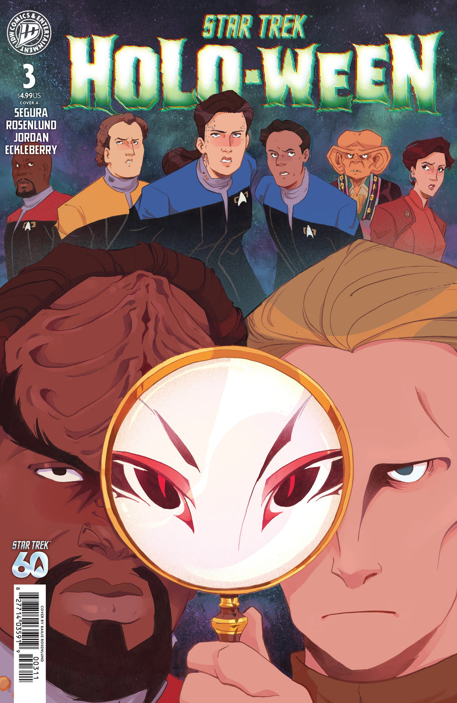 Star Trek: Holo-Ween Ii #3 Cover A (Rosenlund) — Cover