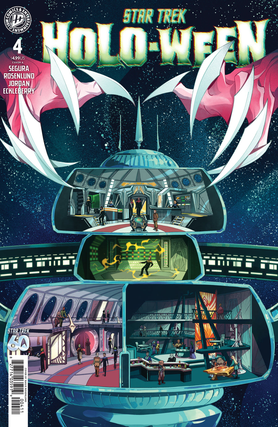 Star Trek: Holo-Ween Ii #4 Cover A (Rosenlund) — Cover