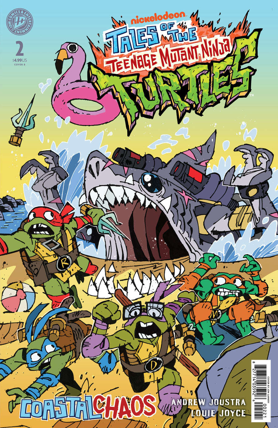 Tales of the Teenage Mutant Ninja Turtles: Coastal Chaos #2 Variant B (Lankry) — Cover