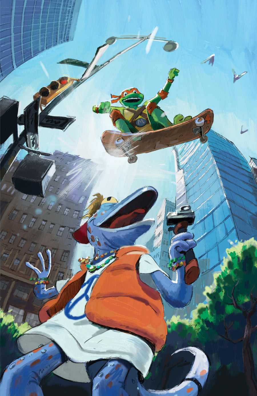 Tales of the Teenage Mutant Ninja Turtles: Coastal Chaos #2 Variant RI (10) (Chalky Wong Hobby Set Full Art) — Cover