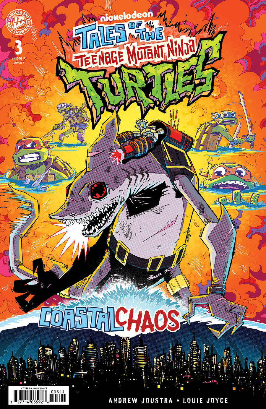 Tales of the Teenage Mutant Ninja Turtles: Coastal Chaos #3 Cover A (Joyce) — Cover