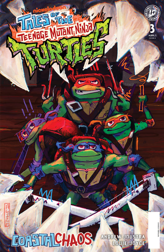 Tales of the Teenage Mutant Ninja Turtles: Coastal Chaos #3 Variant B (Nerfalice) — Cover