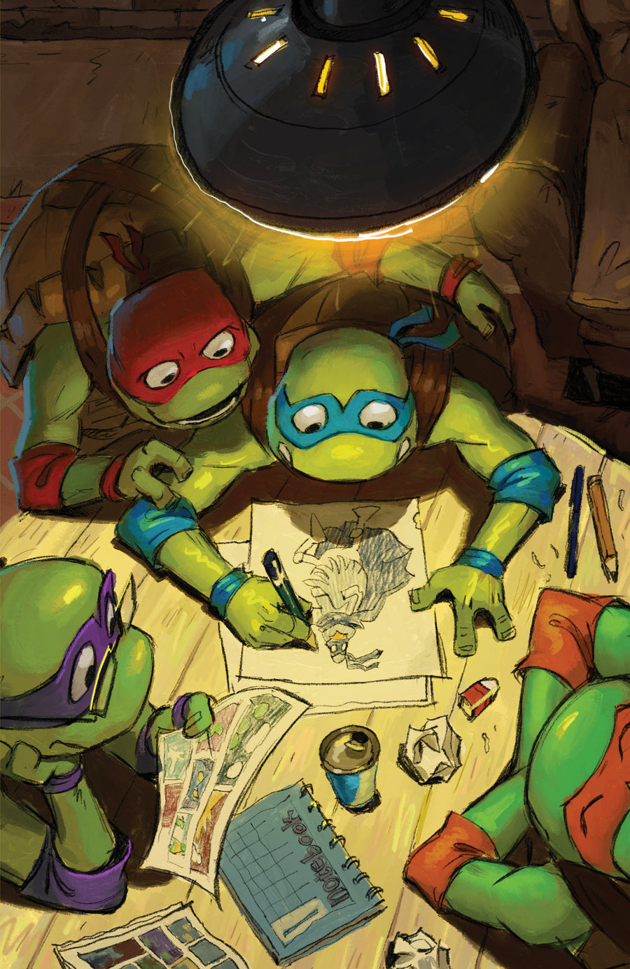 Tales of the Teenage Mutant Ninja Turtles: Coastal Chaos #3 Variant RI (10) (Chalky Wong Hobby Set Full Art) — Cover