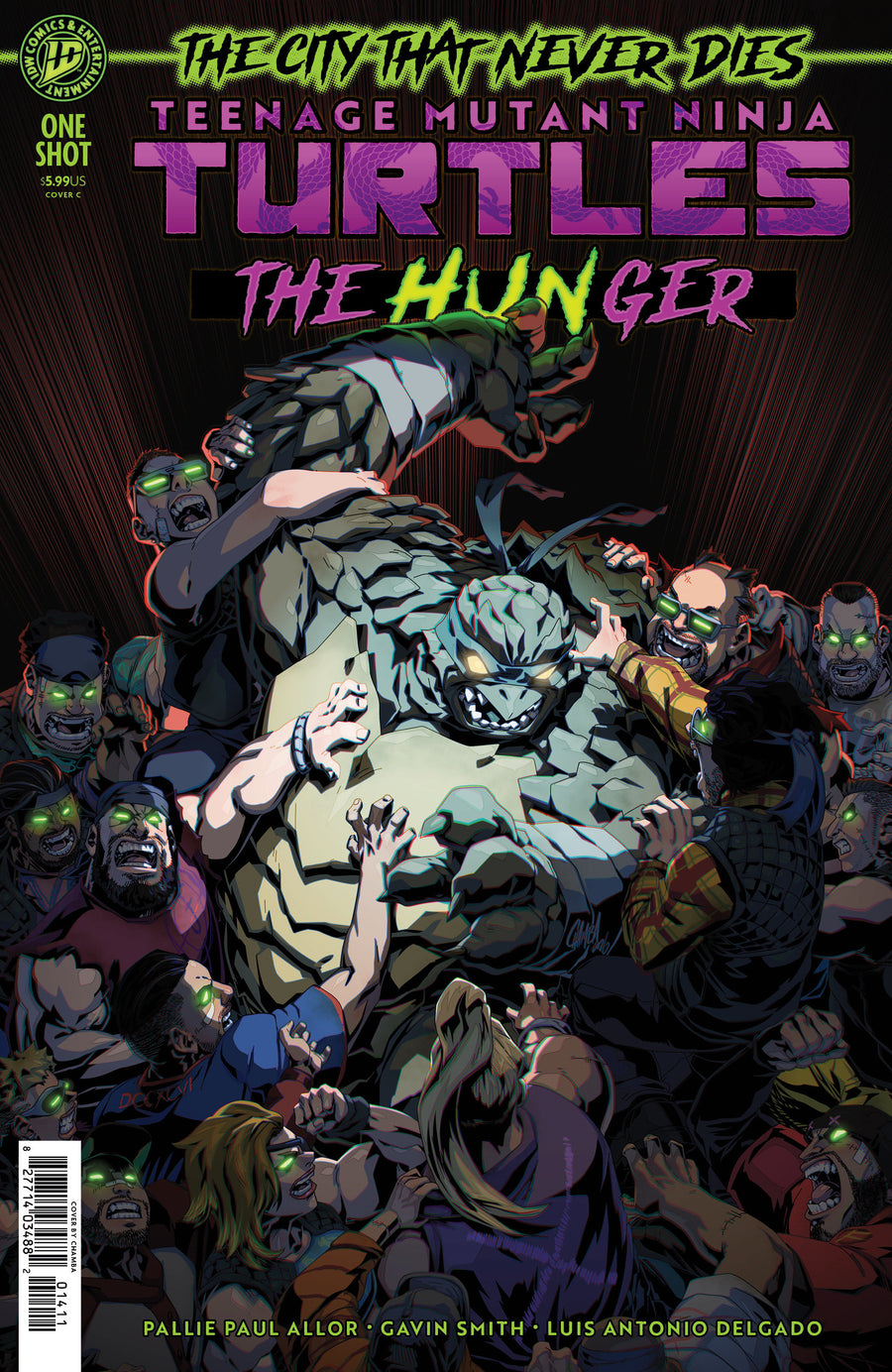 Teenage Mutant Ninja Turtles: The Hunger Variant C (Chamba) — Cover