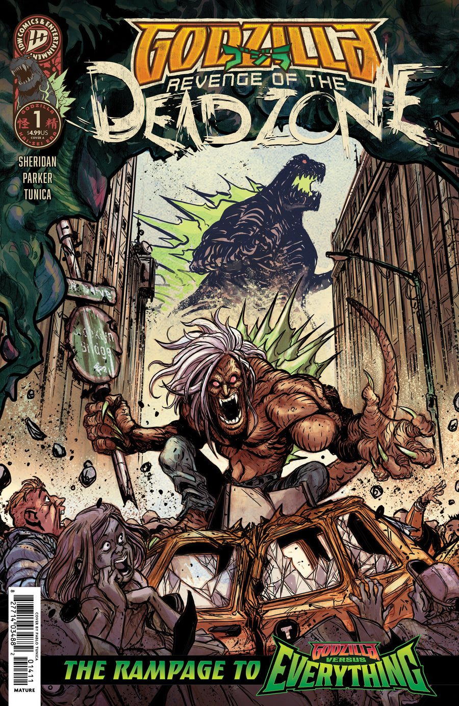 Godzilla: Revenge of the Deadzone [kai-Sei Era] #1 Cover A (Tunica) — Cover