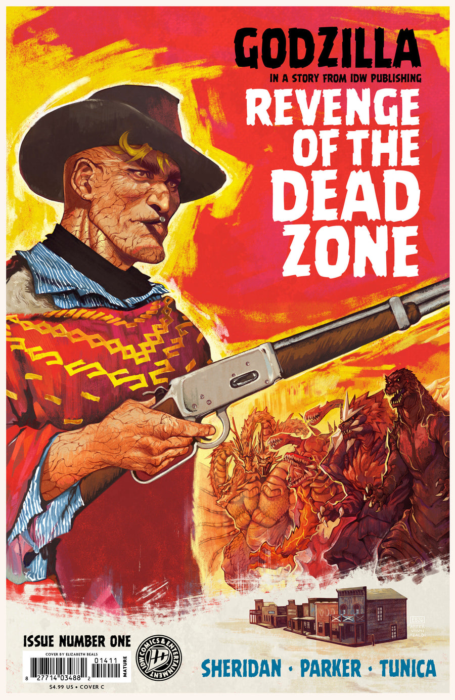Godzilla: Revenge of the Deadzone [kai-Sei Era] #1 Variant C (Beals Movie Homage Cover) — Cover
