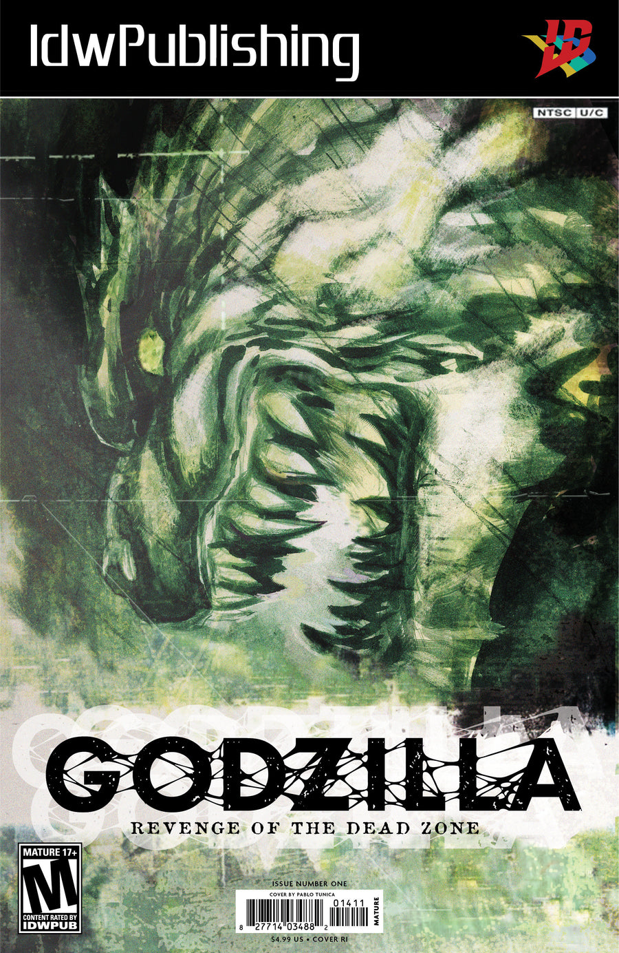 Godzilla: Revenge of the Deadzone [kai-Sei Era] #1 Variant RI (10) (Tunica Videogame Homage Variant) — Cover