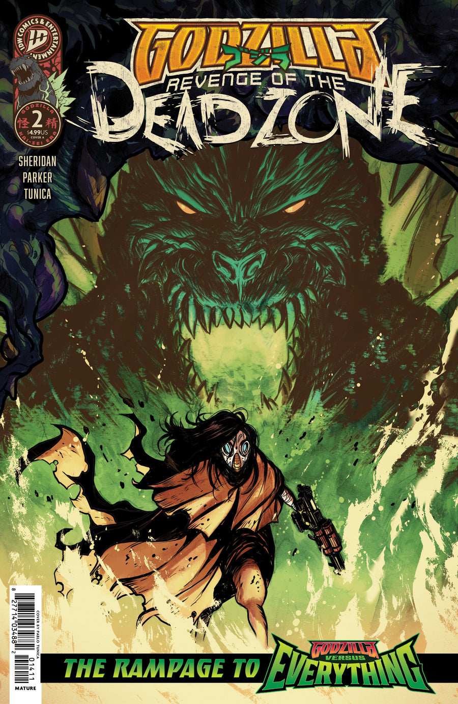Godzilla: Revenge of the Deadzone [kai-Sei Era] #2 Cover A (Tunica) — Cover