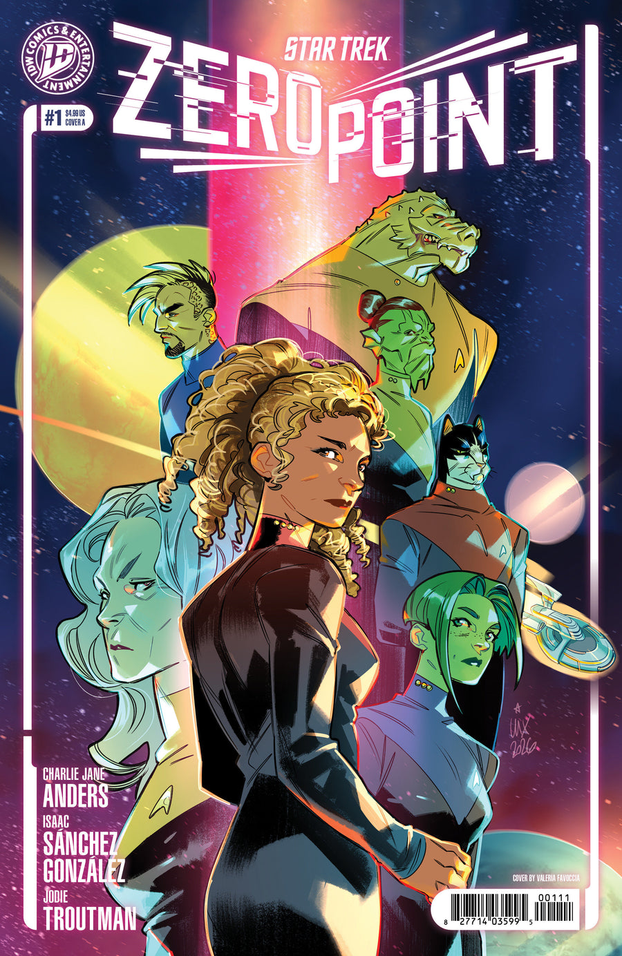 Star Trek: Zero Point #1 Cover A (Favoccia) — Cover