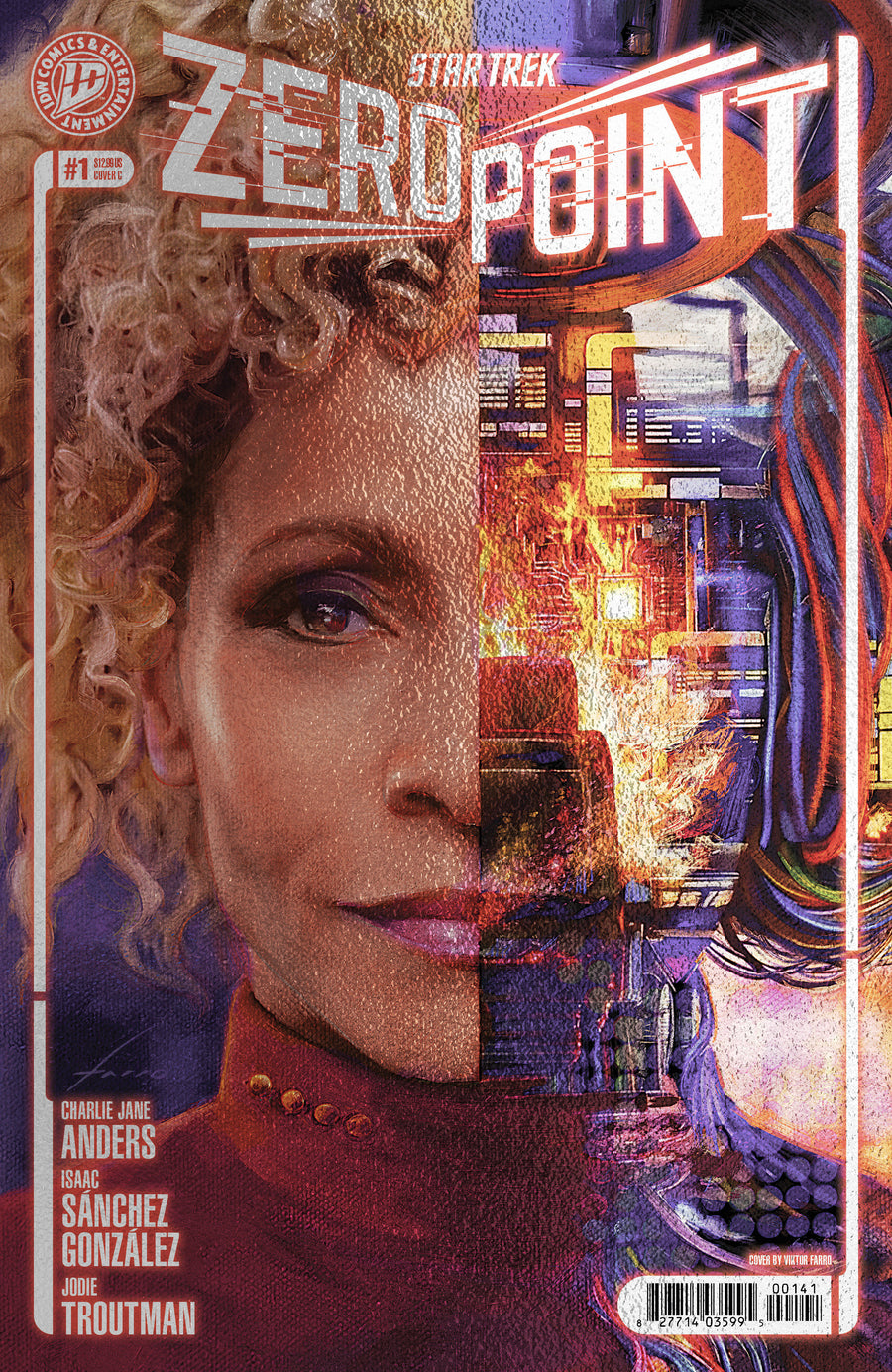 Star Trek: Zero Point #1 Variant C Foil (Farro) — Cover