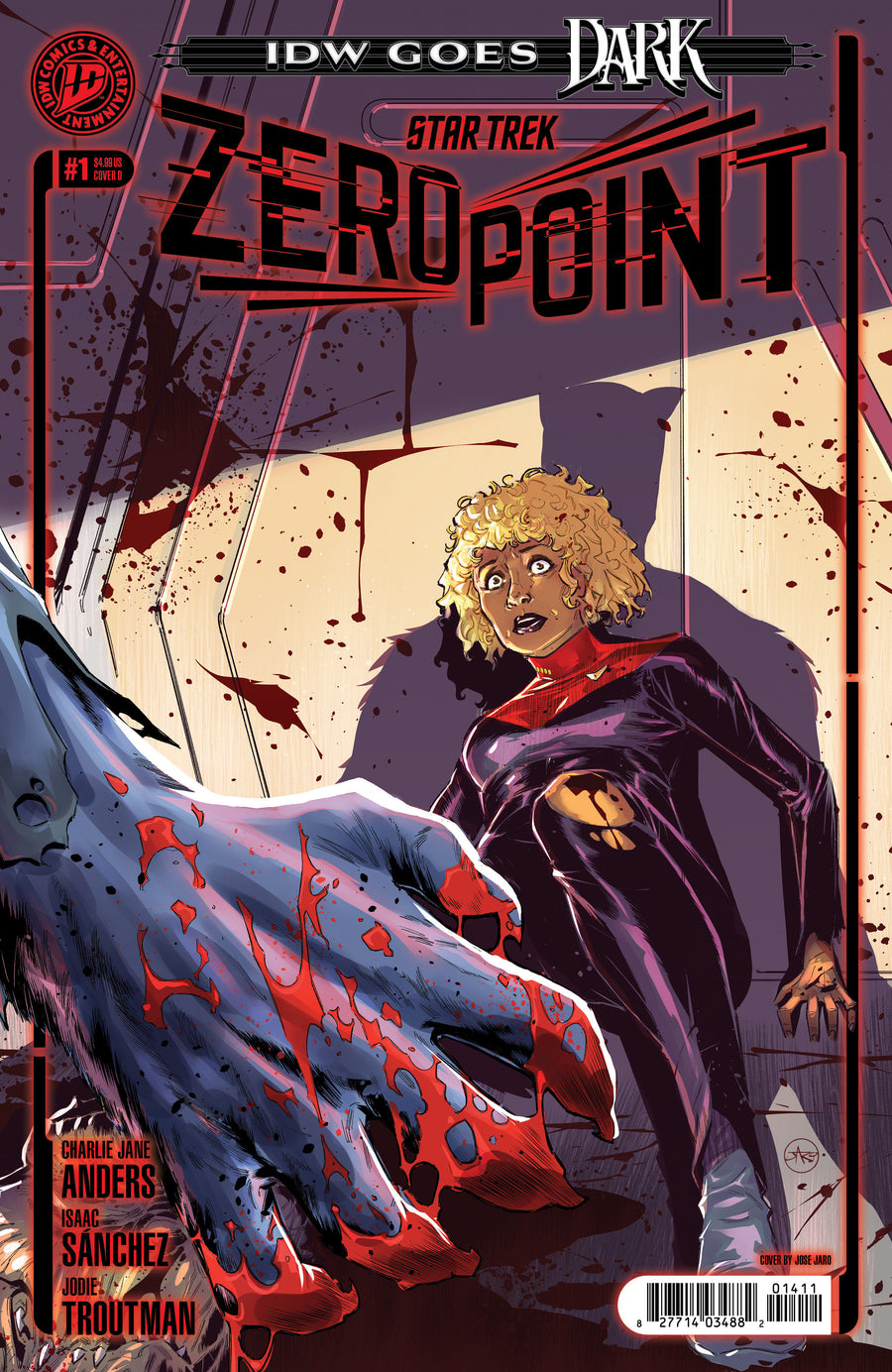 Star Trek: Zero Point #1 Variant D (Jaro Idw Goes Dark Variant) — Cover