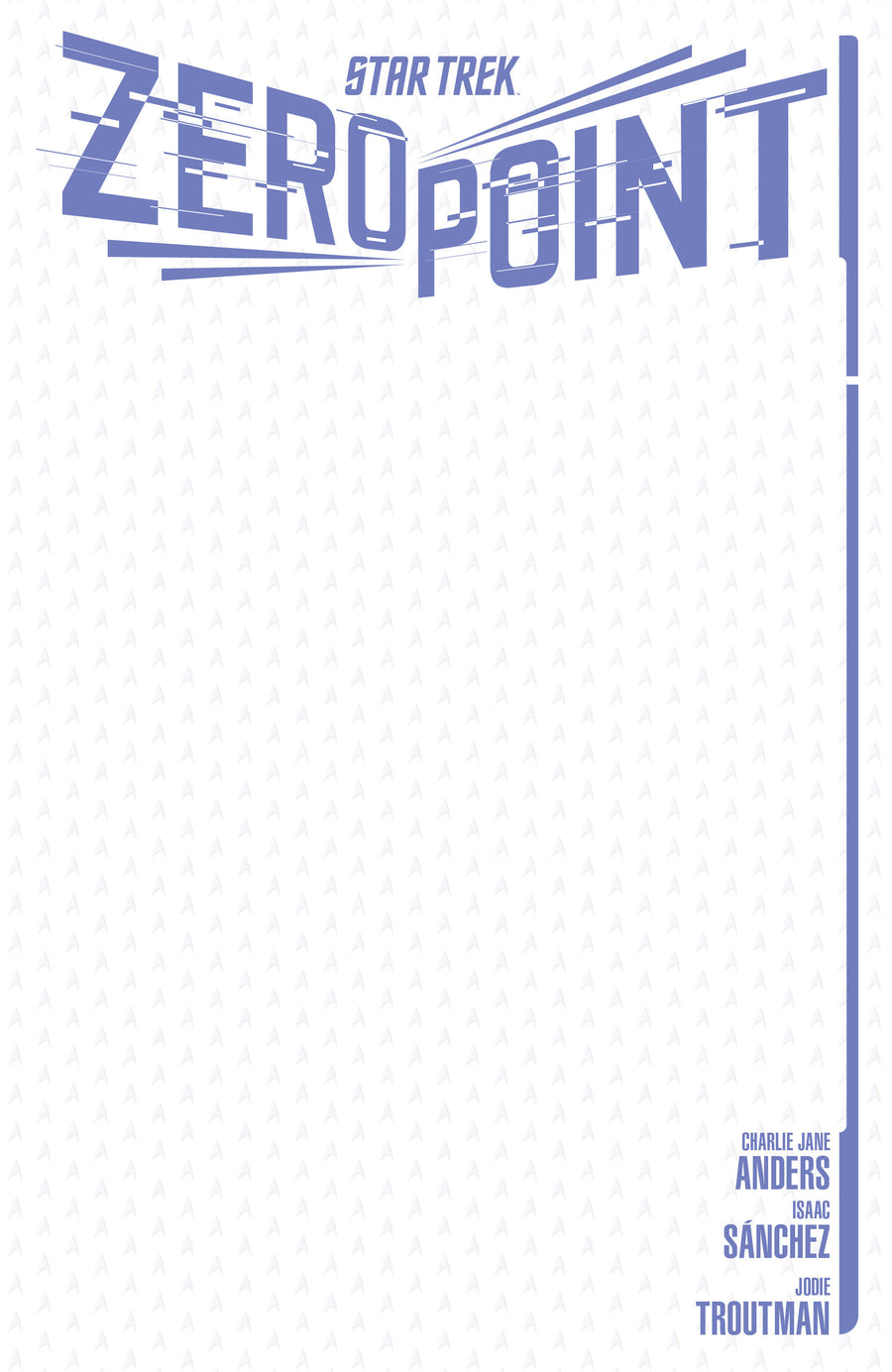 Star Trek: Zero Point #1 Variant E (Sketch Variant) — Cover