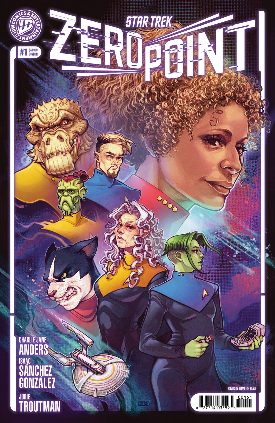 Star Trek: Zero Point #1 Variant RI (10) (Beals) — Cover