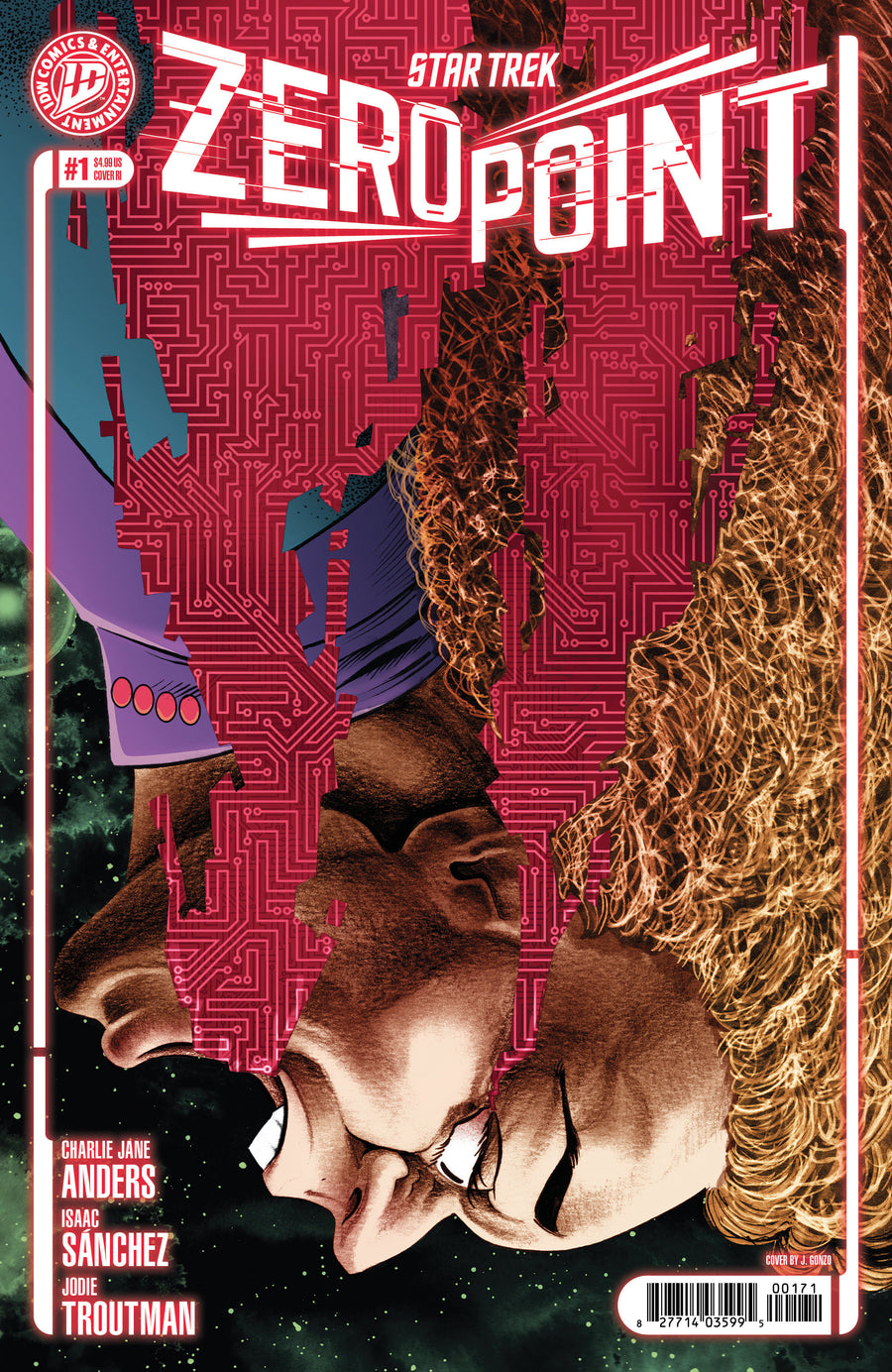Star Trek: Zero Point #1 Variant RI (25) (J. Gonzo) — Cover