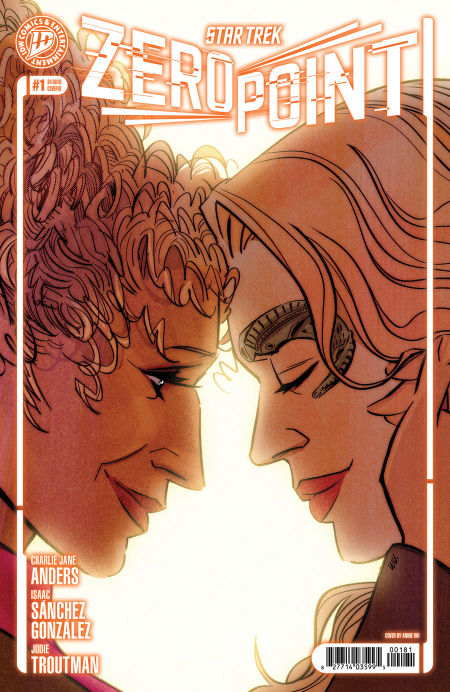 Star Trek: Zero Point #1 Variant RI (50) (Wu) — Cover