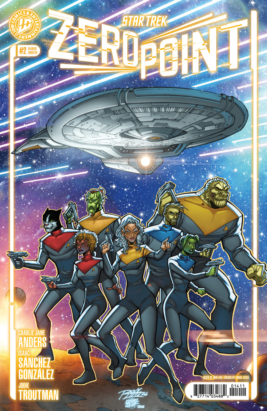 Star Trek: Zero Point #2 Variant RI (25) (Lim) — Cover