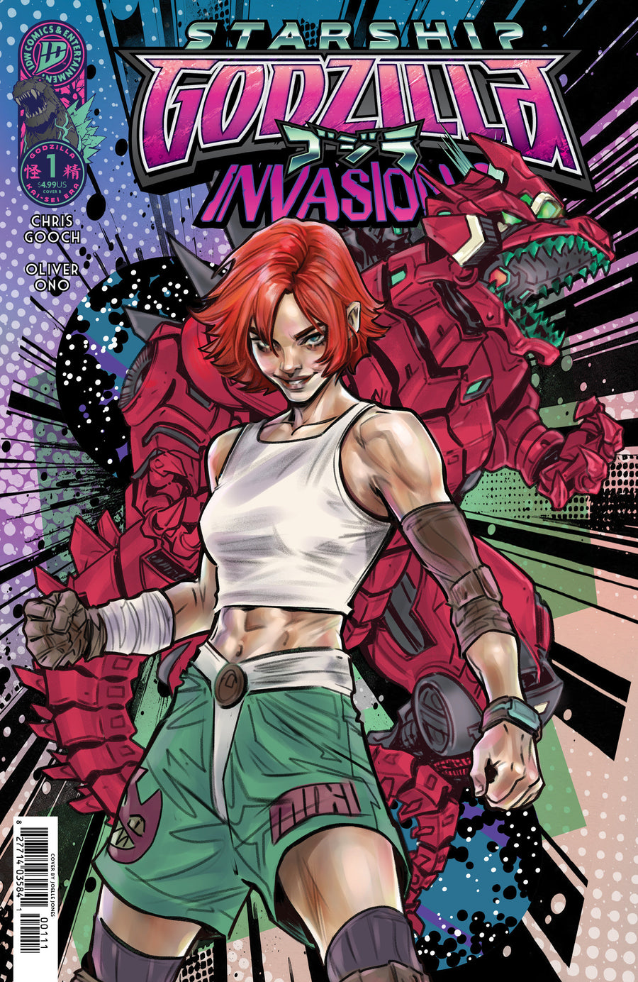 Starship Godzilla: Invasion x [kai-Sei Era] #1 Variant B (Jones) — Cover