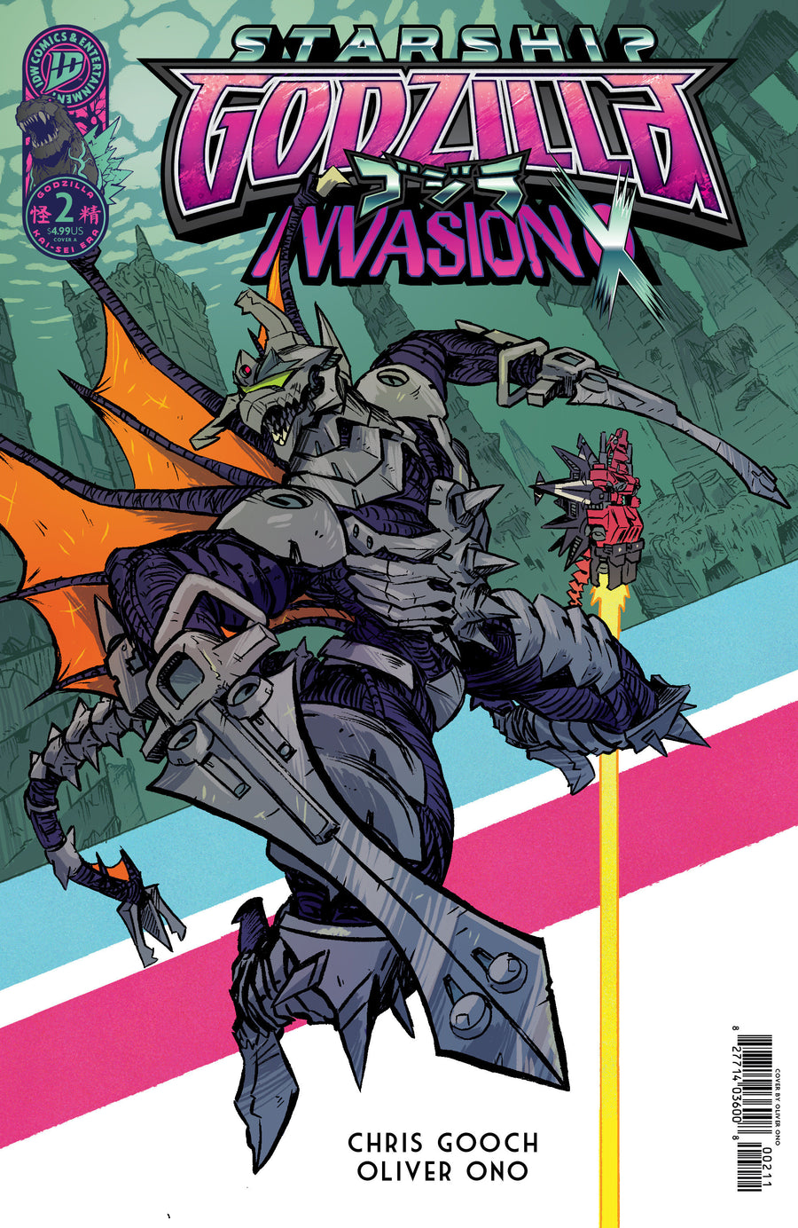 Starship Godzilla: Invasion x [kai-Sei Era] #2 Cover A (Ono) — Cover