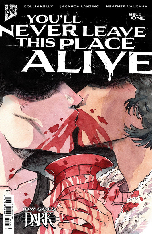 You'll Never Leave This Place Alive #1 Variant C (Beem Idw Goes Dark Variant) — Cover