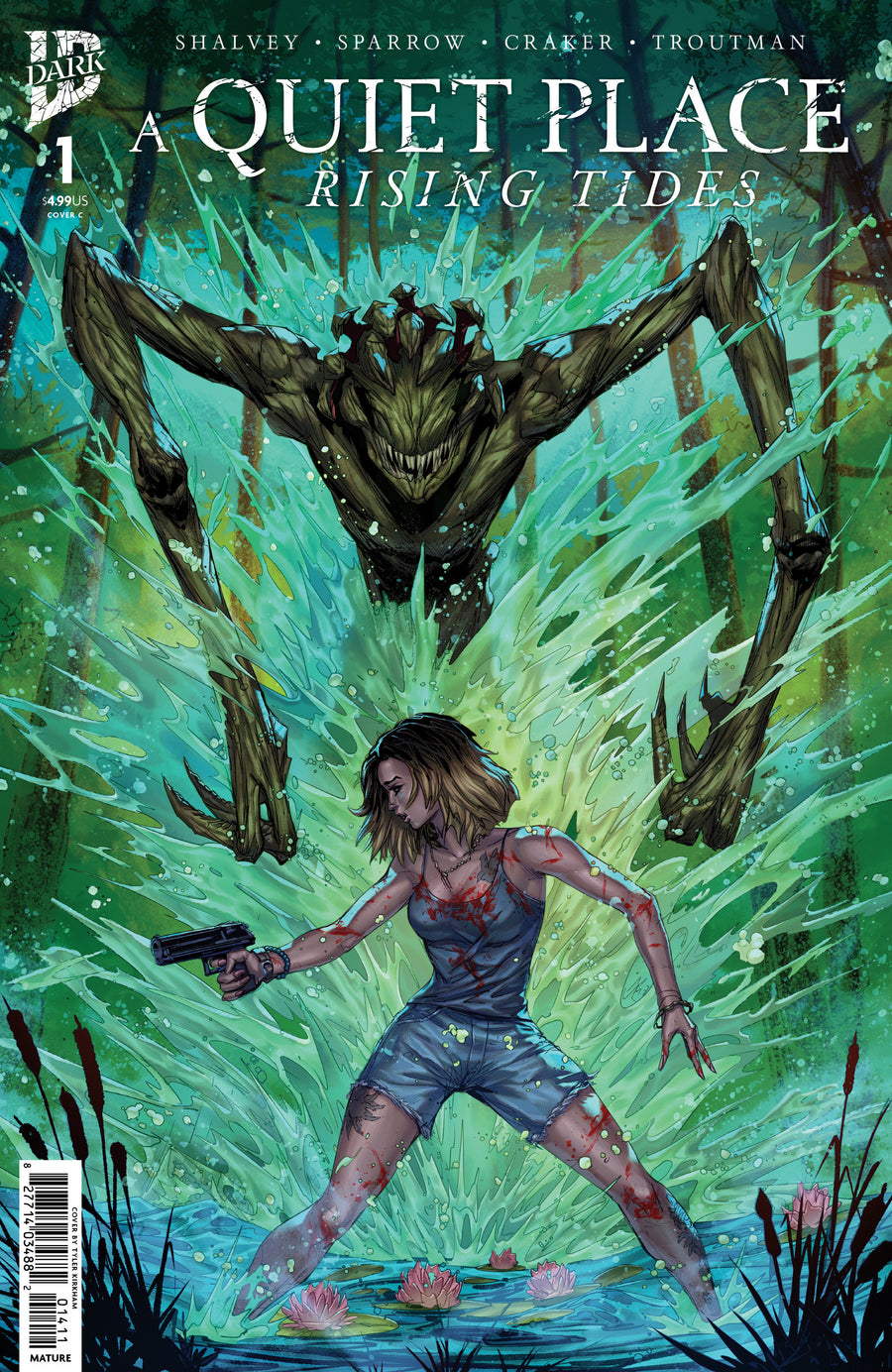 A Quiet Place: Rising Tides #1 Variant C (Kirkham) — Cover