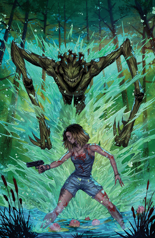 A Quiet Place: Rising Tides #1 Variant RI (25) (Kirkham Full Art) — Cover