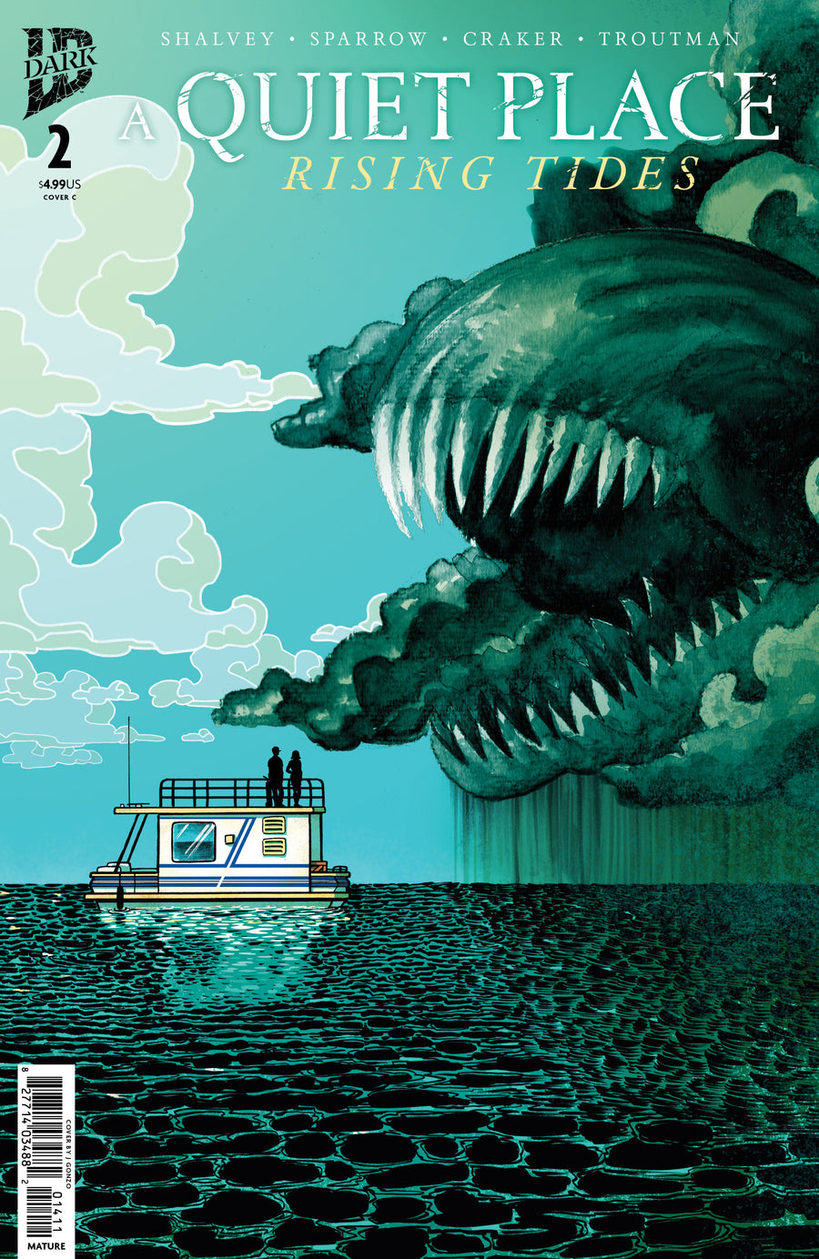 A Quiet Place: Rising Tides #2 Variant C (J. Gonzo) — Cover