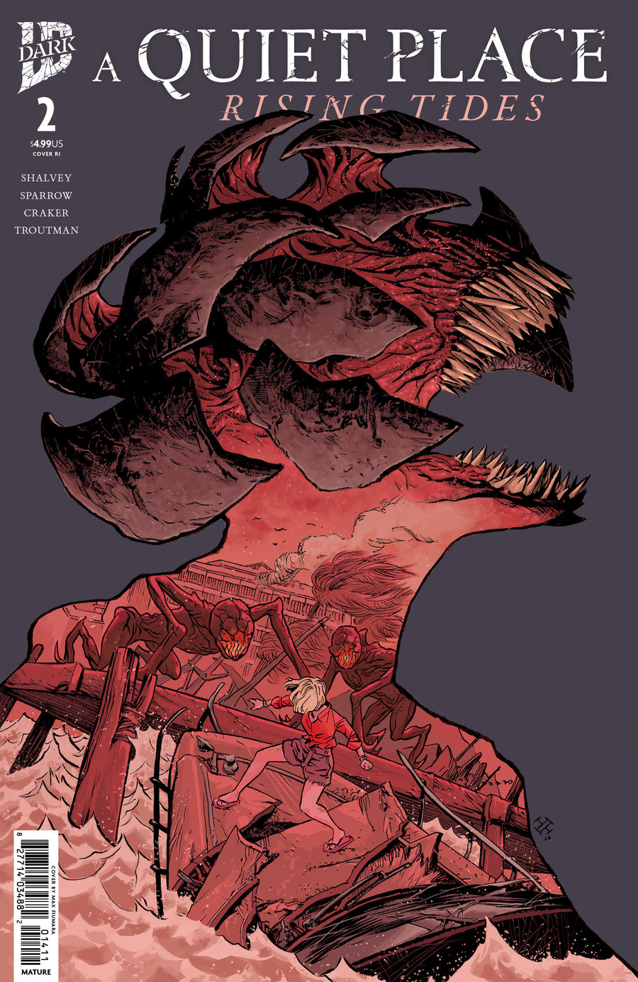 A Quiet Place: Rising Tides #2 Variant RI (10) (Fiumara) — Cover