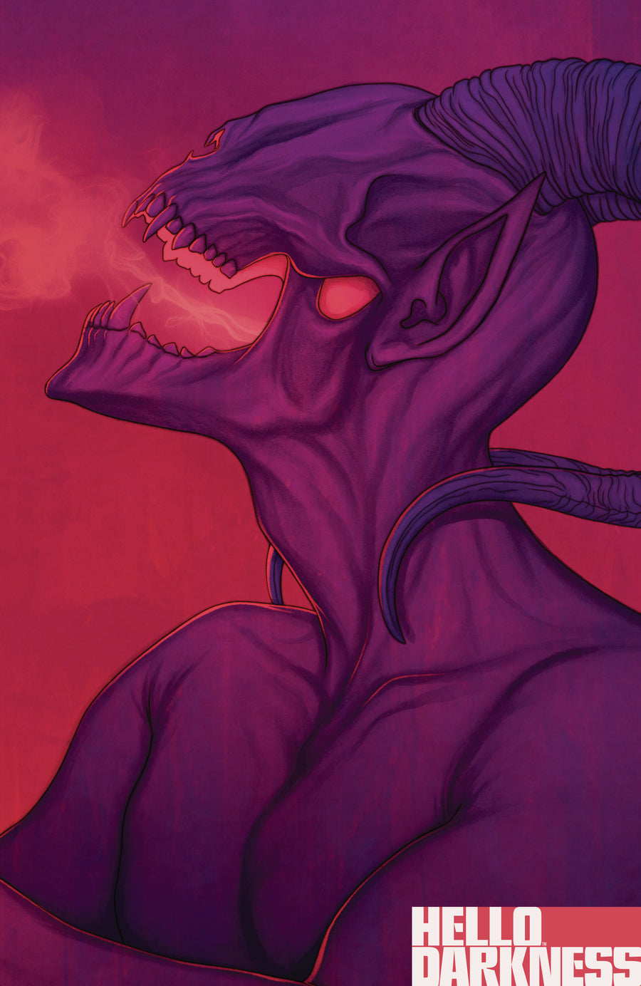 Hello Darkness #25 C Connecting Variant B (dressed, Frison) — Cover