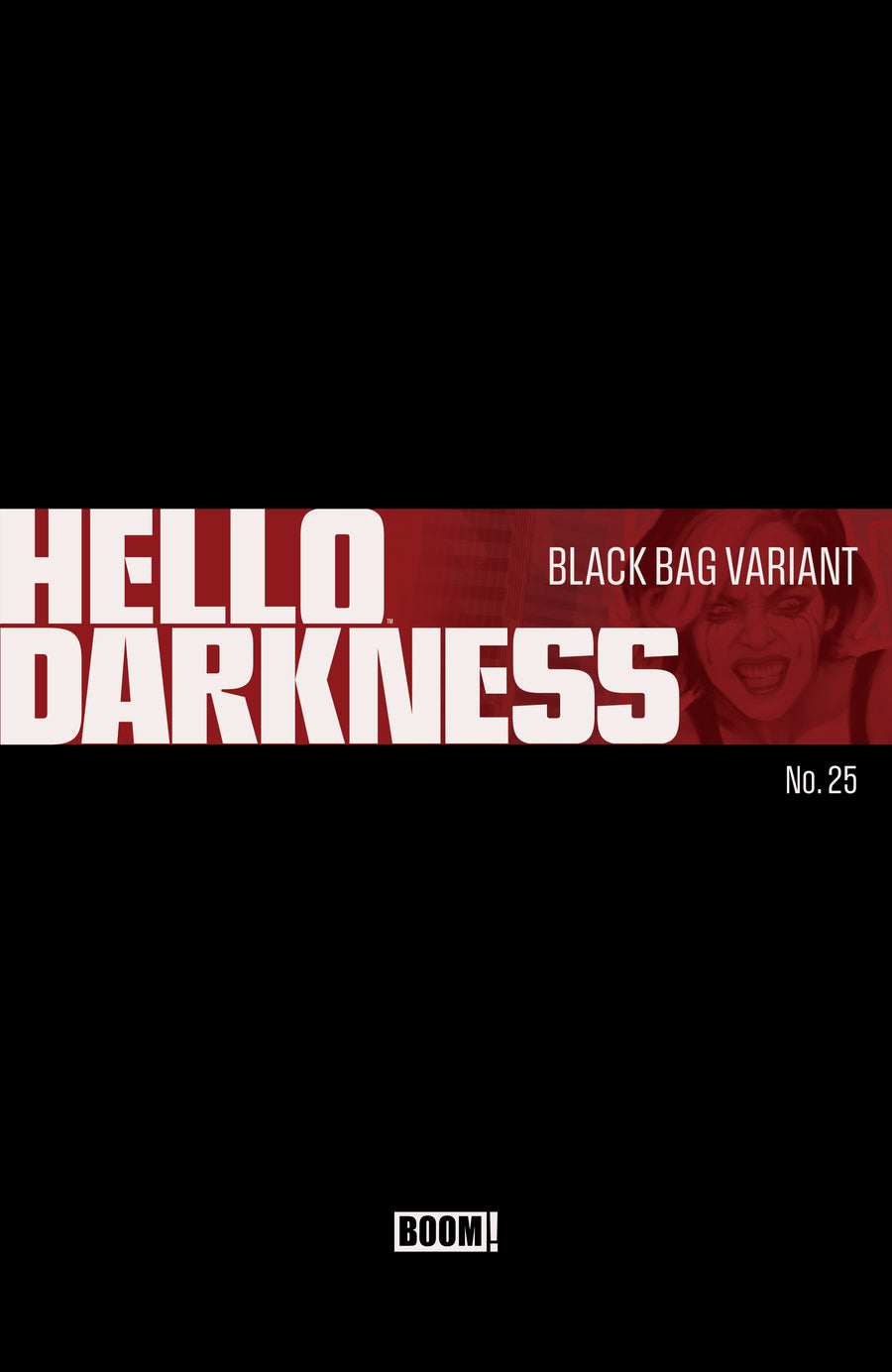 Hello Darkness #25 D Black Bag Variant — Cover