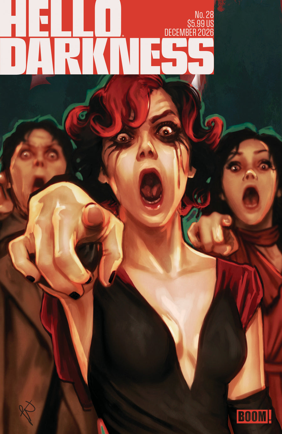 Hello Darkness #28 a Main (Dressed, Puebla) — Cover