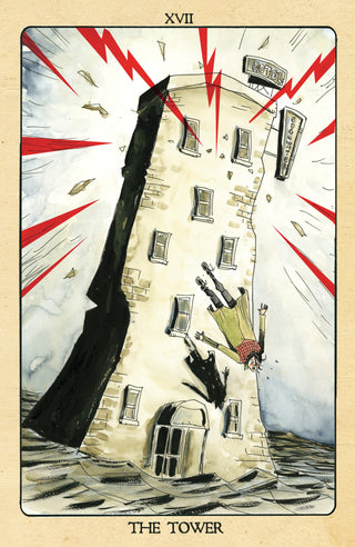Arcanes mineurs #17 D 1:10 INCV Variante de Tarot (Habillé, Lemire)