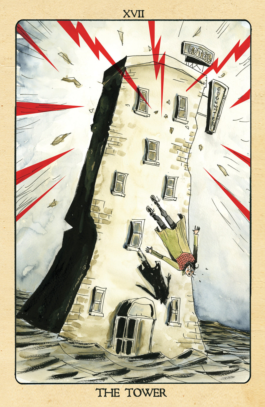 Minor Arcana #17 D 1:10 INCV Tarot Variant (Dressed, Lemire) - Cover
