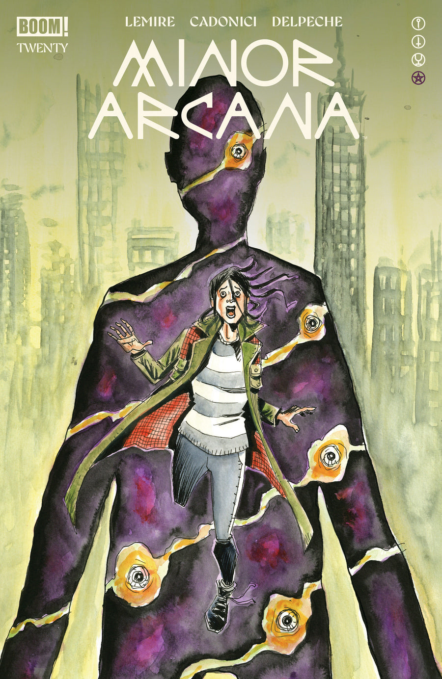Minor Arcana #20 a Main (Dressed, Lemire) — Cover